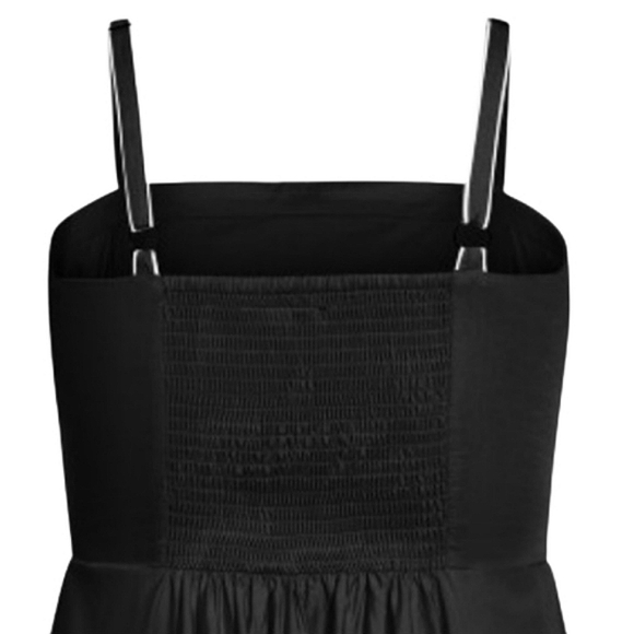 VINTAGE STYLE ☆ PIN-UP ☆ BLACK with WHITE PIPING DRESS ☆ 22w ☆ NWT - Picture 6 of 11